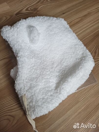 Шапка меховая с ушками, р-р 52-58