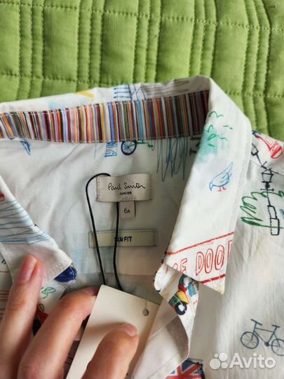 Рубашка на мальчика Paul Smith новая
