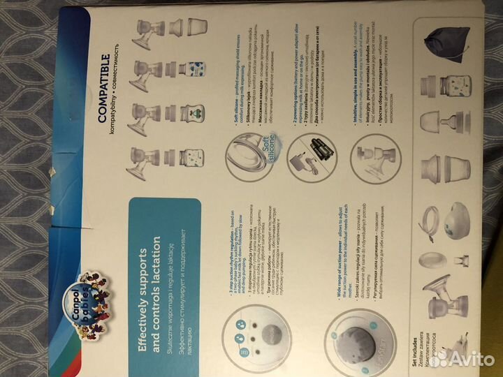 Молокоотсос электрический Canpol babies