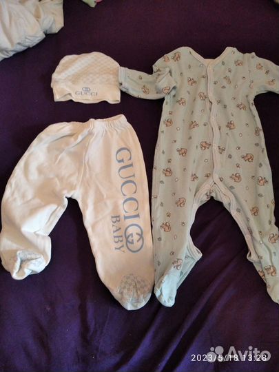 Детские вещи пакетом на мальчика от 62 до 80