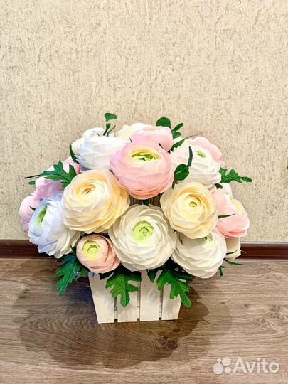 Букет из бумаги