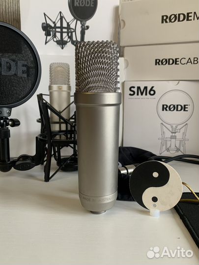 Rode nt1 a + focusrite solo 3 gen готовая студия