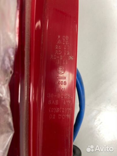 Фонарь задний наружный левый Chevrolet Aveo T200