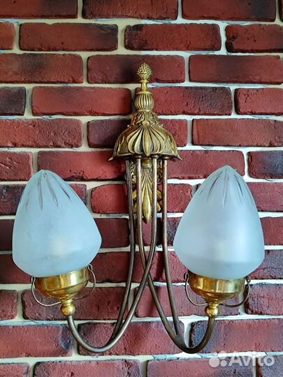 Светильники бронзовые (Италия)