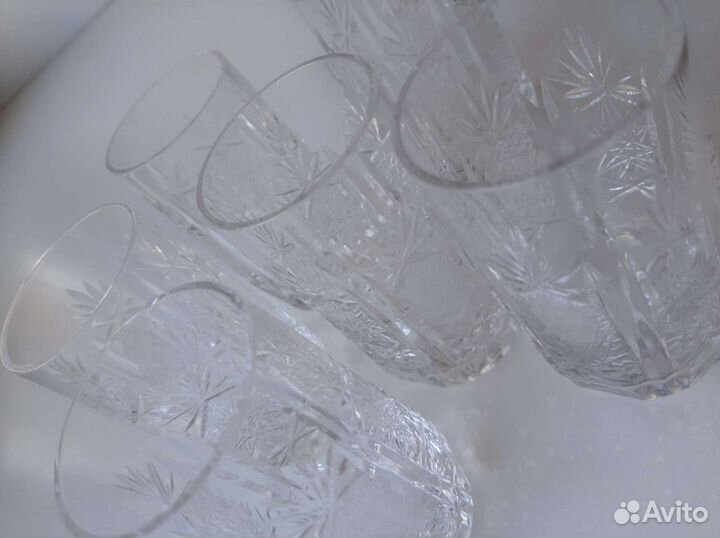 Хрустальные стопки Чехия