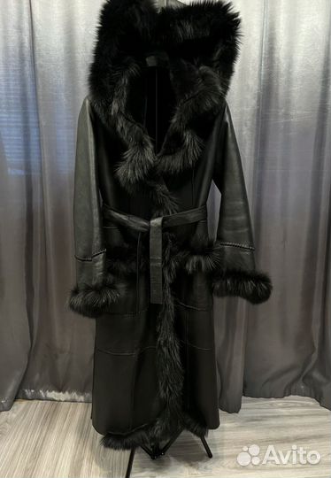 Дубленка натуральная женская 42 44
