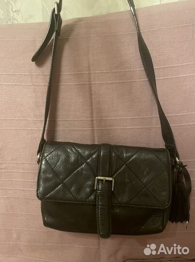 Сумка кожаная клатч