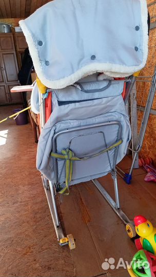 Коляска санки