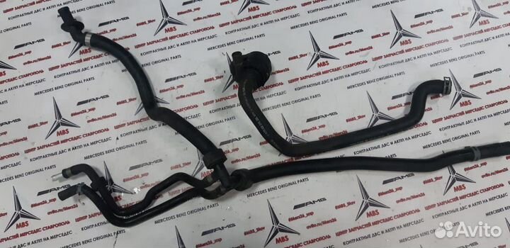 Трубка печки w211 мерседес