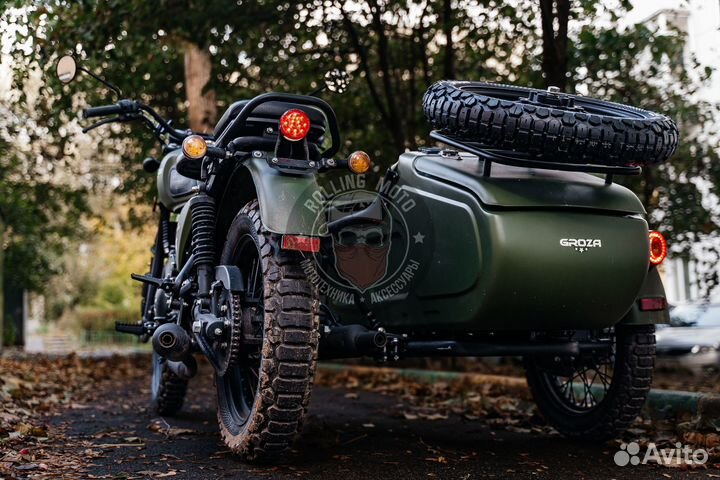 Мотоцикл с коляской Groza Defender 500 с птс