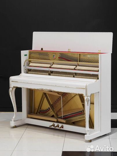 Пианино Petrof Style Rococo P 118 R1 (BU) белое