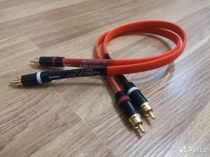 Кабель Nordost Flatline Gold MK 2 межблочный RCA