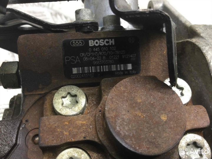 Тнвд Citroen C3 0445010102; 0445010296; 0986437028