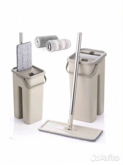 Швабра с ведром и отжимом Bodom