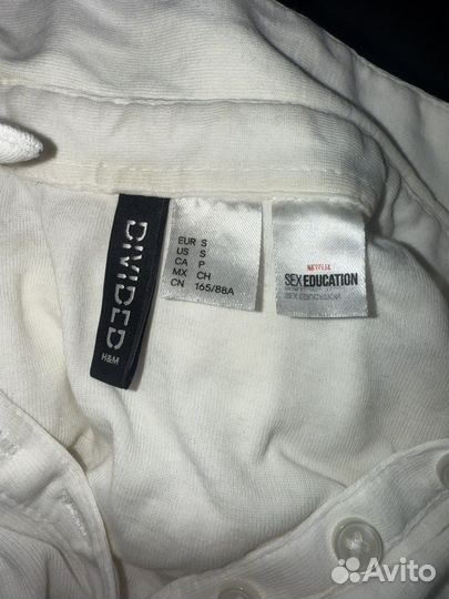 Топ поло женский коллоборация h&m и netflix