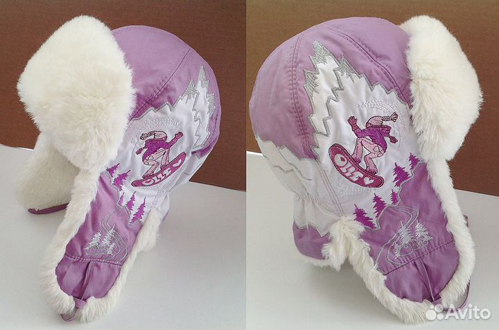 Детская шапка-ушанка / бесплатная доставка