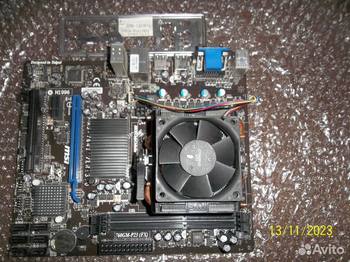 MSI 760GM-P23 (FX) +FX6100