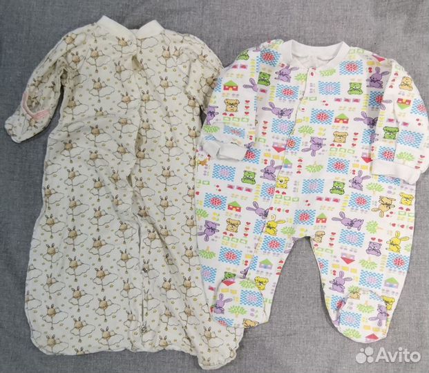 Одежда для новорожденных 62 пакетом