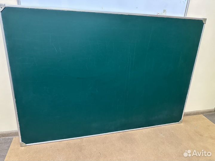 Магнитно меловая доска