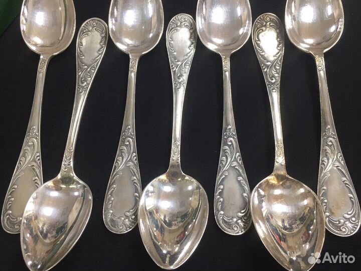 Редкие Столовые ложки «Старое Пламя» Кольчугино