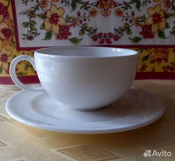 Чайная пара и блюдце Villeroy&Boch (Люксембург)