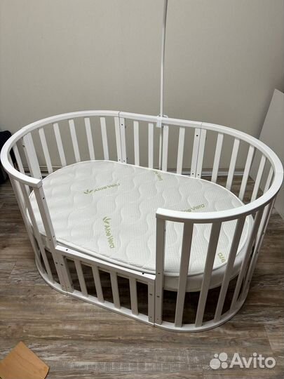 Кроватка-трансформер Антел Северянка-3 6 в 1