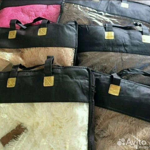 Плед пушистый евро