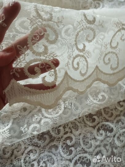 Ткань тюль, портьера