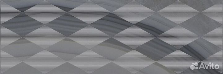 Laparet Agat Geo Декор серый 20х60