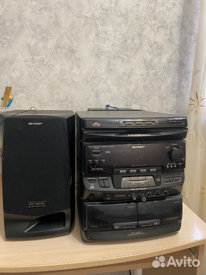 Музыкальный центр sharp cd