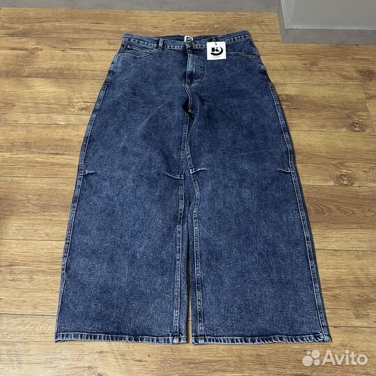 Синие широкие базовые джинсы Cortisol Ecko untld