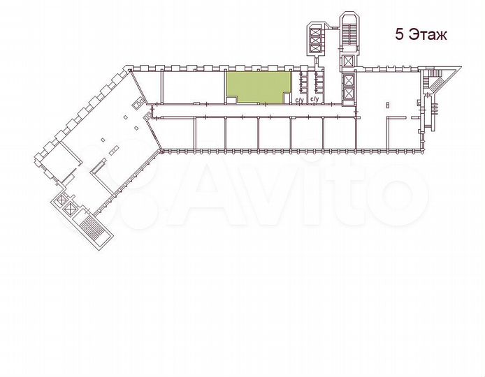 Сдам офисное помещение, 59.9 м²