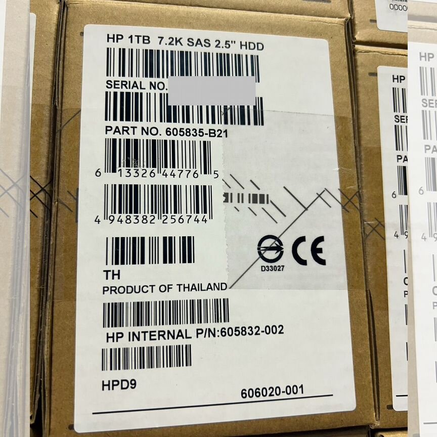 [605835-B21] Жесткий Диск Hp 1tb 605835-B21/606020-001