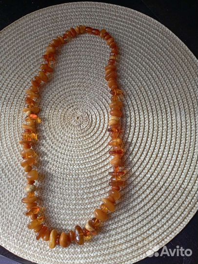 Янтарные бусы СССР