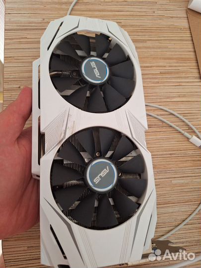 Видеокарта asus RX 480 4GB