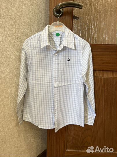 Рубашки на мальчика 7-8 лет (бренд в описании)