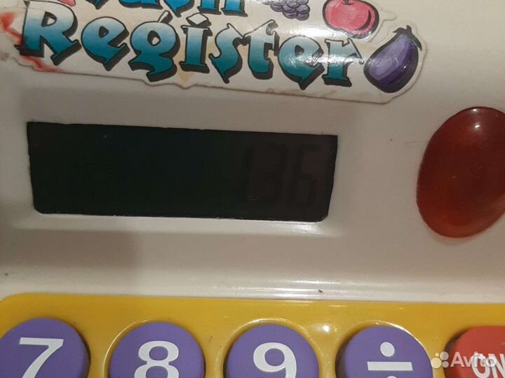 Касса детский магазин и пупс