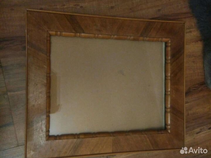 Рамка для фото, вышивки, картины. Дерево, старая