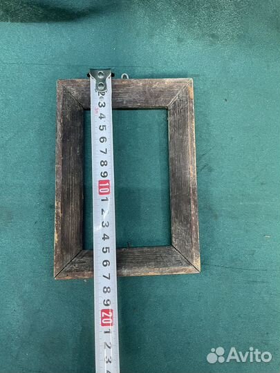Старинная рамка для фото из дерева