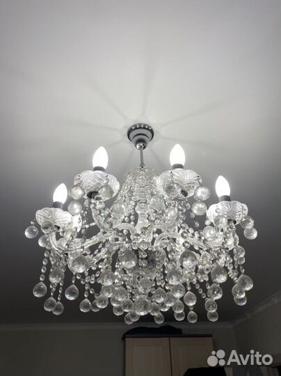 Люстра хрустальная Чехия