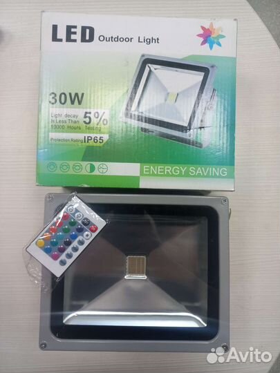 Светодиодный прожектор RGB 30W