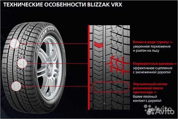 Bridgestone Blizzak VRX 225/50 R17