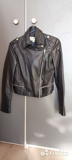 Куртка кожаная Mango xs
