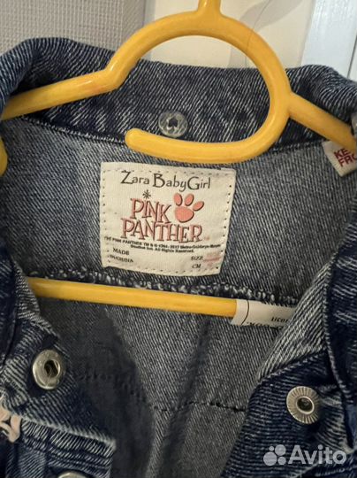 Джинсовая куртка zara для девочки