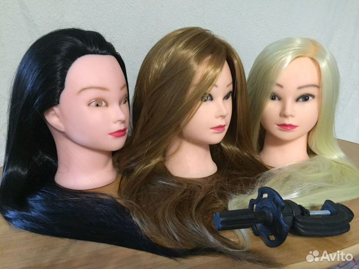 Учебная голова, болванка, манекен, парикмахерская