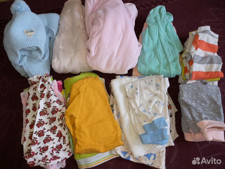 Детские вещи пакетами от 0