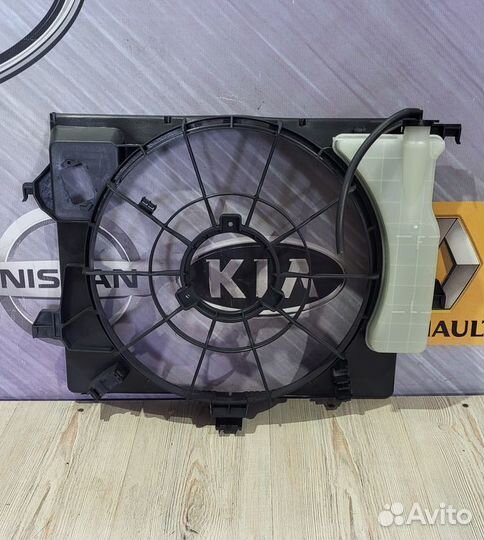 Вентилятор радиатора охлаждения двигателя диффузор