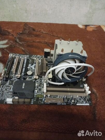 Комплект Мать+ проц