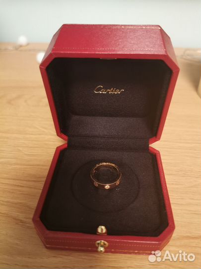 Кольцо обручальное Cartier, серия Love, 49 размер