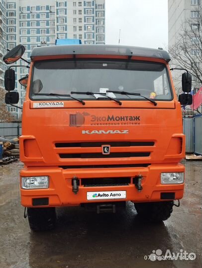 Бортовой грузовик КАМАЗ 658610 с КМУ Hyundai Everdigm, 2021